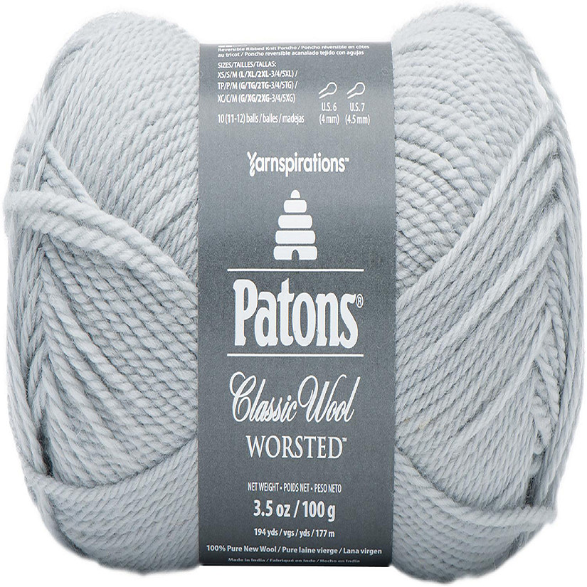 Patons Classic Wool Yarn-Cool Gray Image