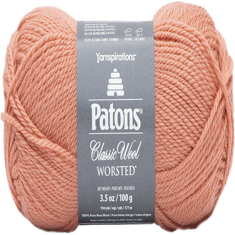 Patons Classic Wool Yarn-Coral Peach Image