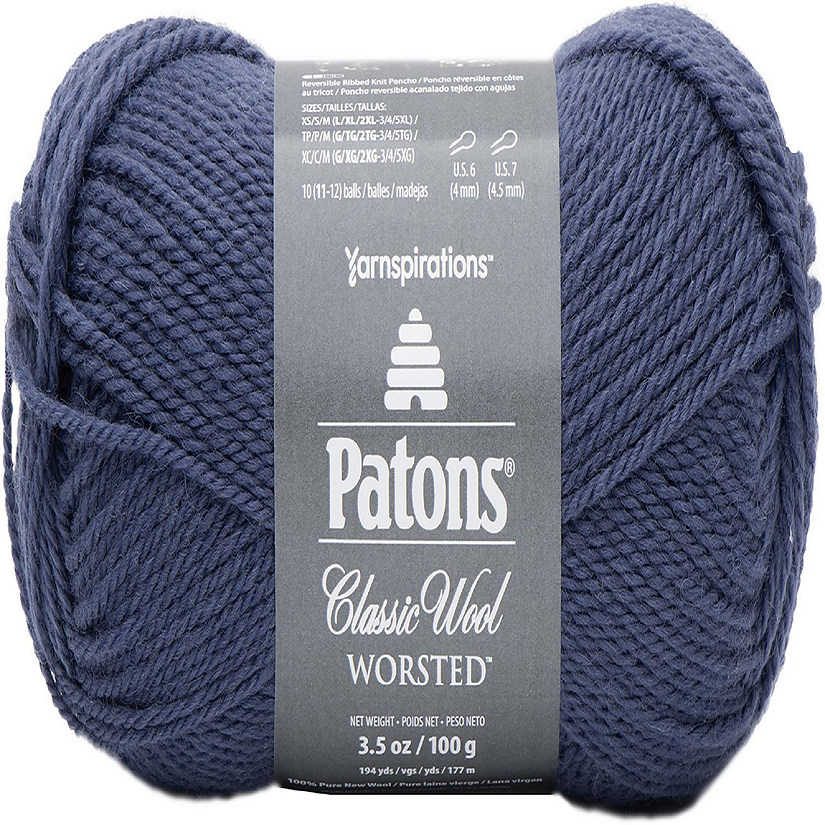 Patons Classic Wool Yarn-Indigo Image