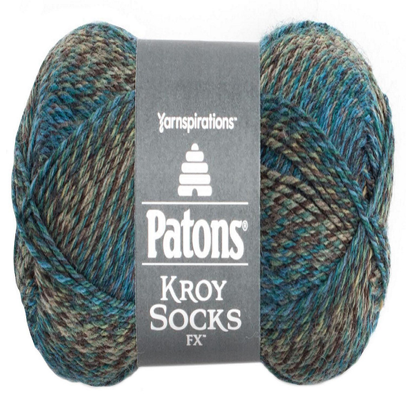 Patons Kroy Socks FX Yarn-Cascade Image