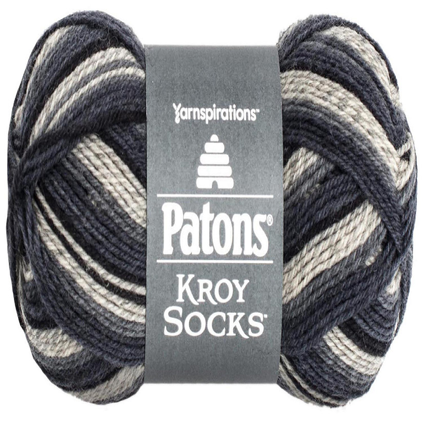 Patons Kroy Socks Yarn-Eclipse Stripes Image