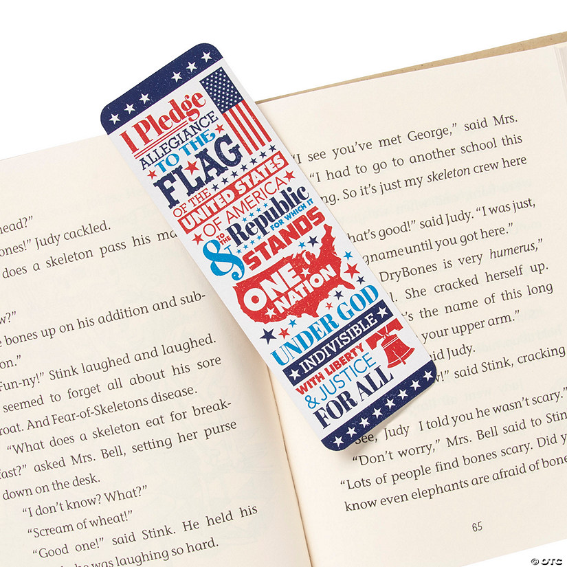 Patriotic Bookmarks - 24 Pc. Image