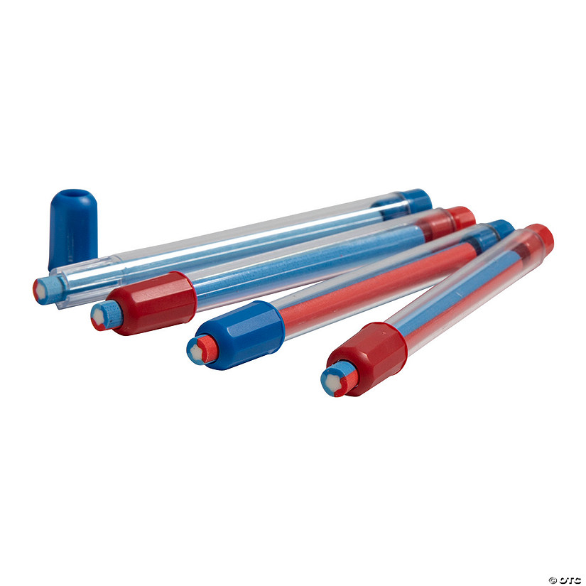 Patriotic Eraser Sticks - 12 Pc. Image