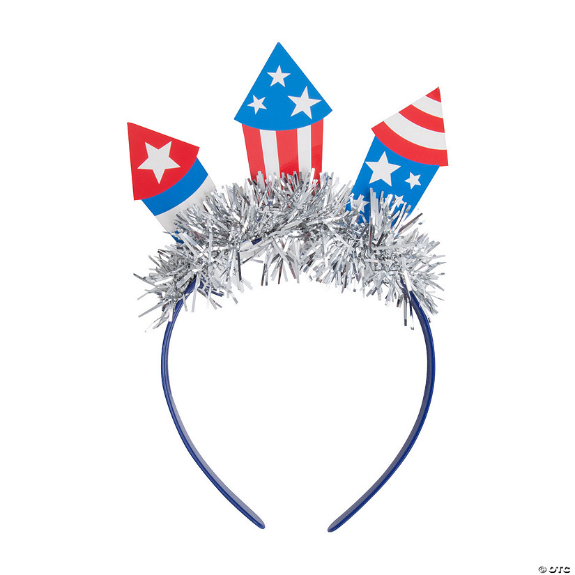 Patriotic Firecracker Headbands - 12 Pc. Image