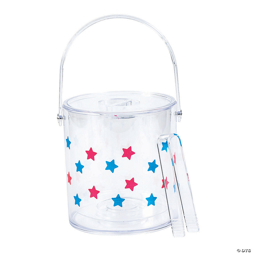 Patriotic Ice Bucket with Lid Image