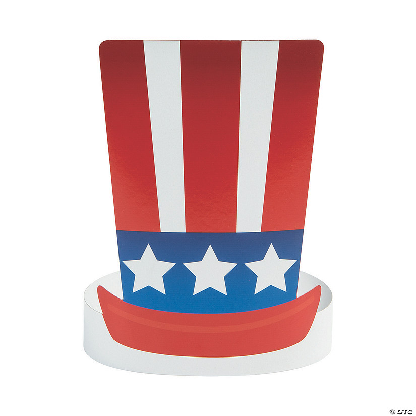 Patriotic Paper Hats Image
