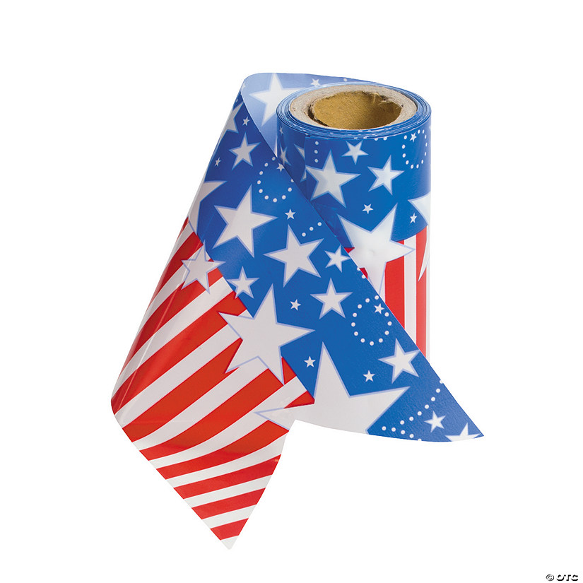 Patriotic Plastic Streamers Discontinued