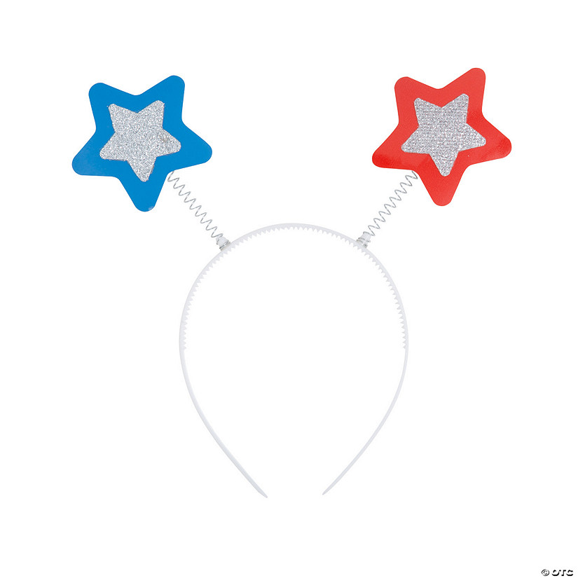 Patriotic Star Head Boppers - 12 Pc. Image