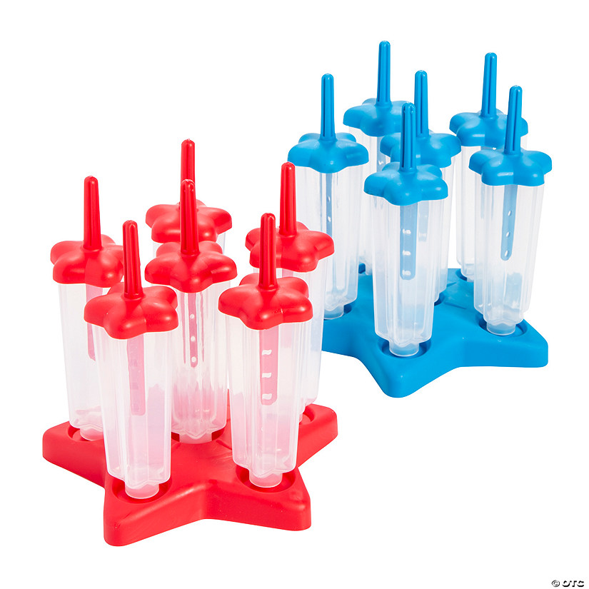 Patriotic Star Popsicle Molds - 2 Pc. Image