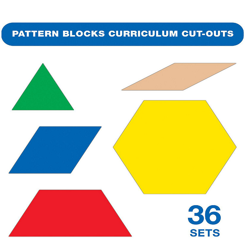 Pattern Blocks Curriculum Cutouts Image