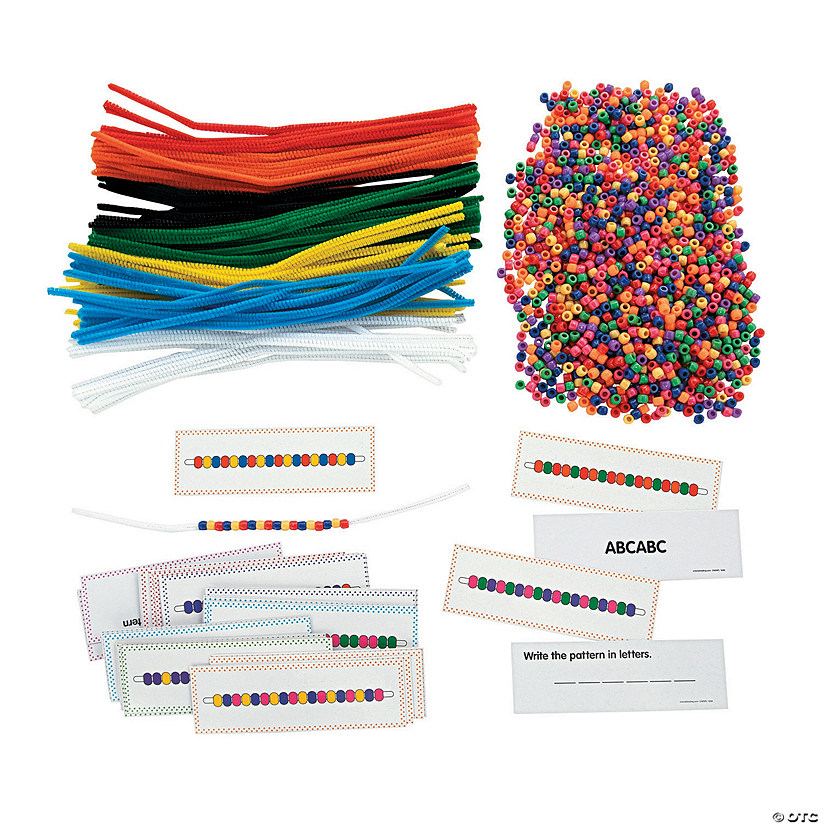 Pattern Cards with Beads Image