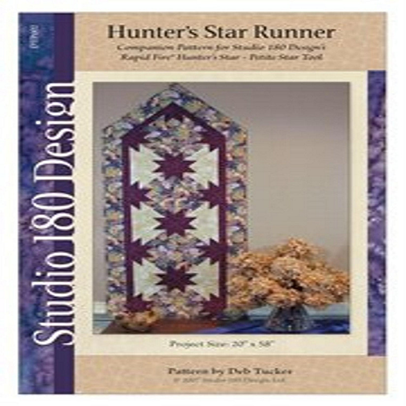 Pattern~Hunter's Star Runner 20'' x 58''  by Deb Tucker for  Studio 180 Image