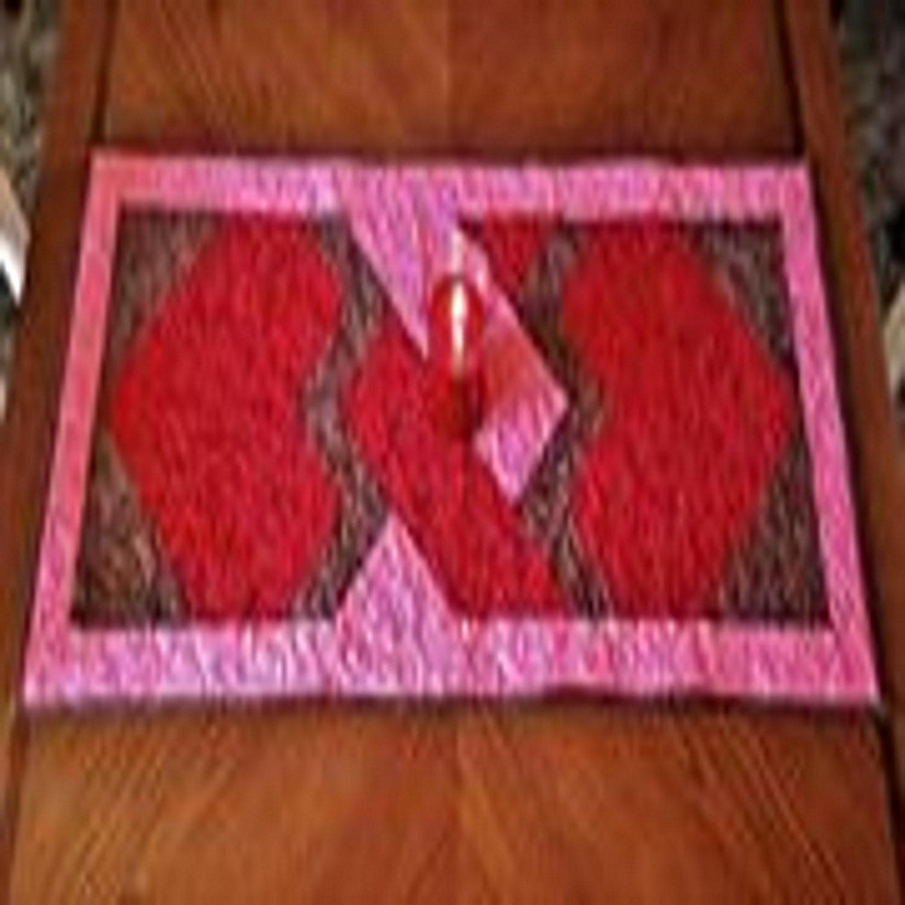 Pattern, Love Knot, Table Runner, Fun and Easy Technique,Cut Loose Press Image