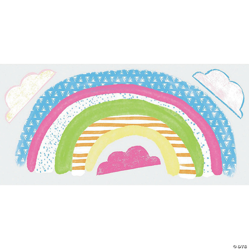 Pattern Rainbow Peel & Stick Giant Wall Decals Image