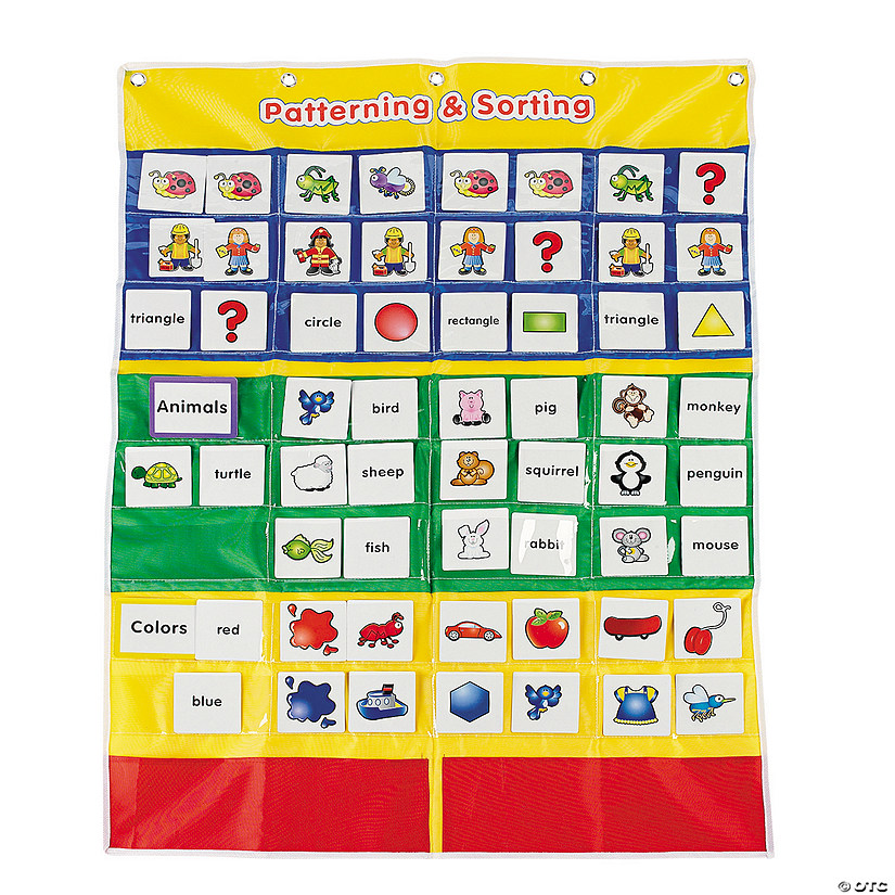 Patterning & Sorting Pocket Chart Discontinued