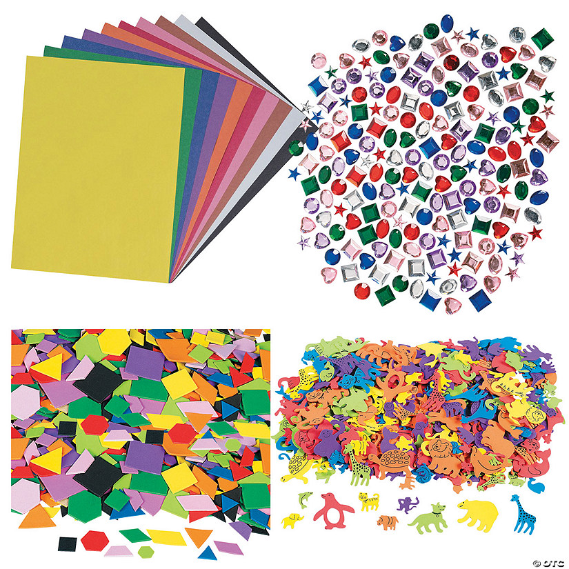 Patterning Craft Kit Supply Assortment 2200 Pc. Oriental Trading