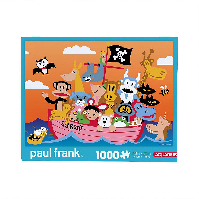 Paul Frank Pirate Ship 1000 Piece Jigsaw Puzzle Image