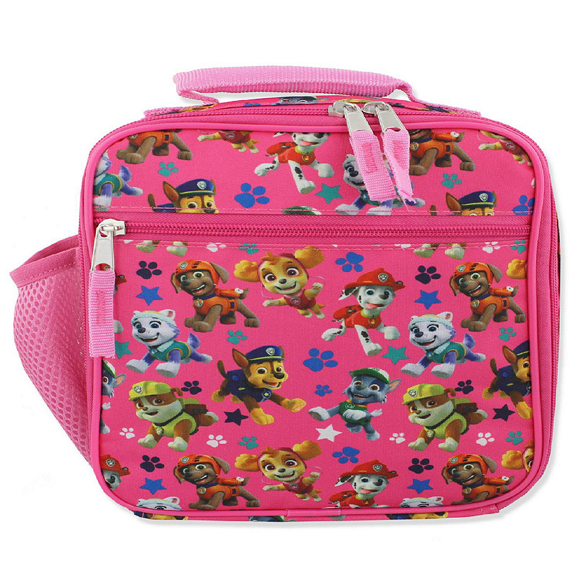 Paw Patrol Girl's Soft Insulated School Lunch Box (One Size, Pink) Image