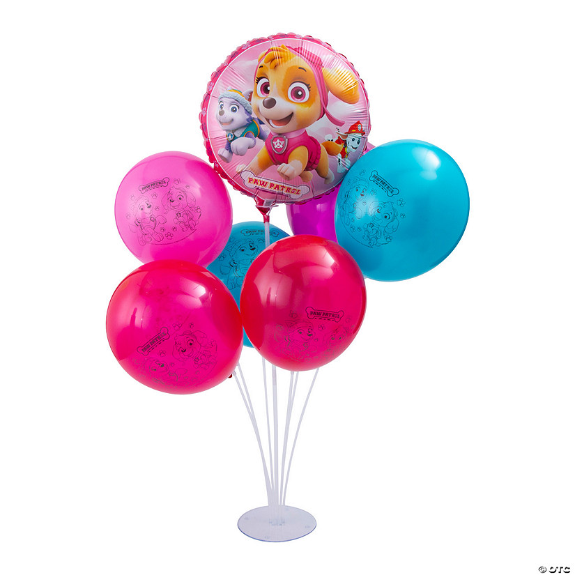 PAW Patrol&#8482; Pink Party Balloon Centerpiece Kit - 20 Pc. Image