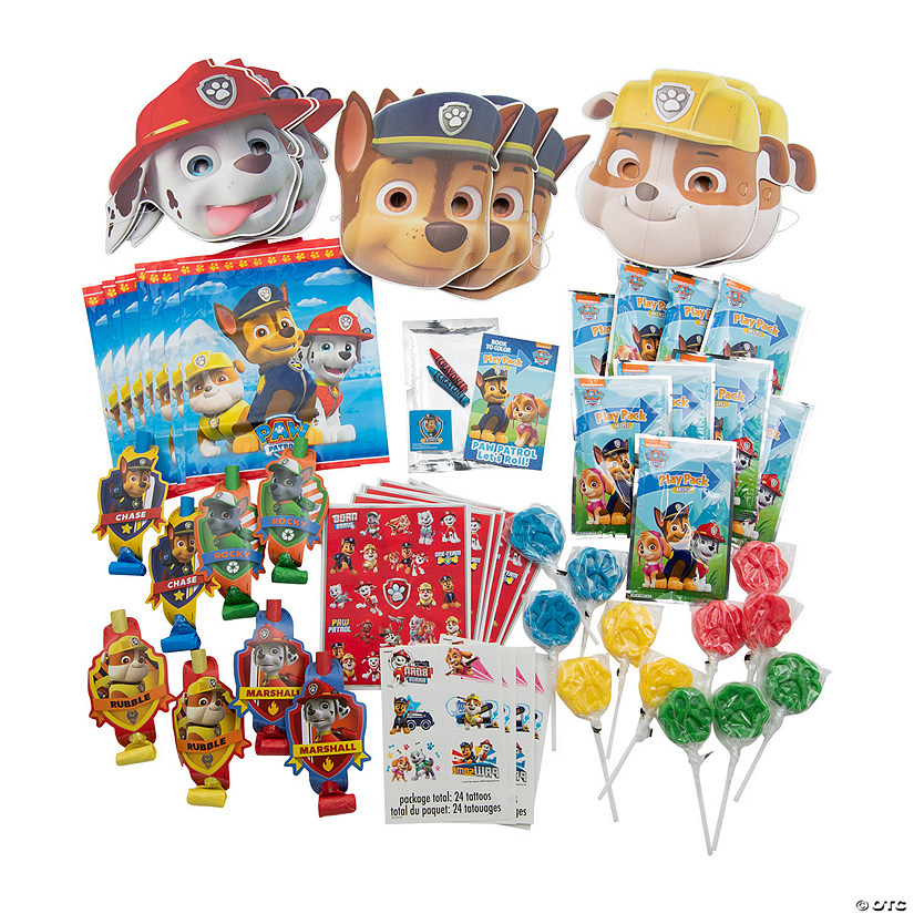 Paw Patrol Pre-Filled Gift Bags for 8 Image