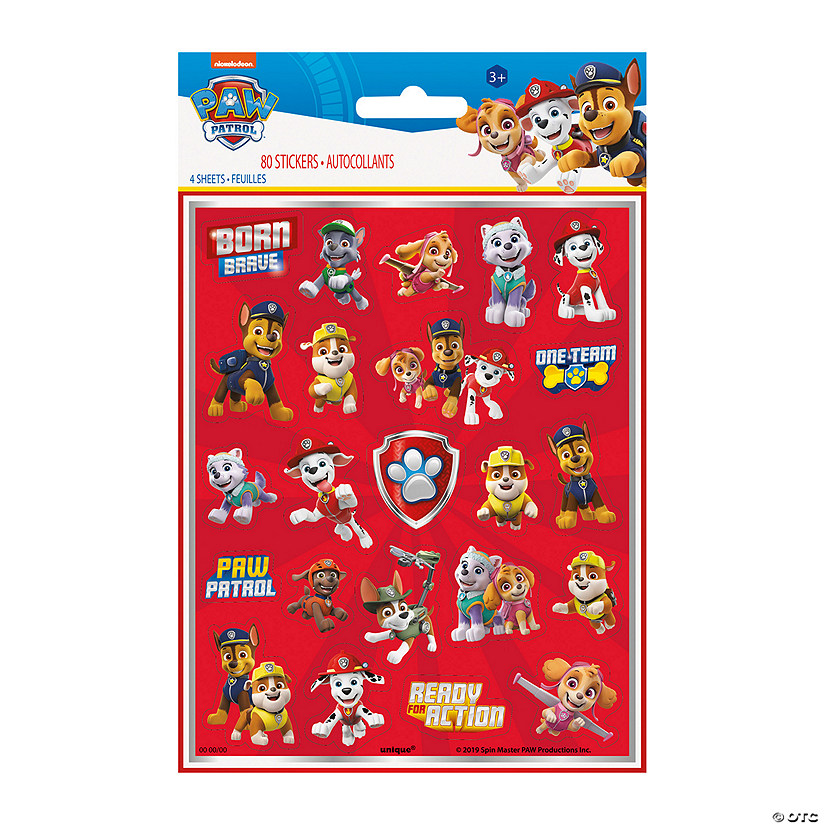 Paw Patrol™ Stickers | Oriental Trading