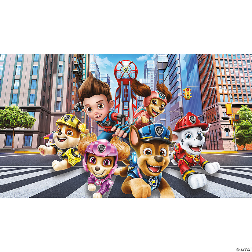 Paw Patrol The Movie Peel and Stick Mural Image