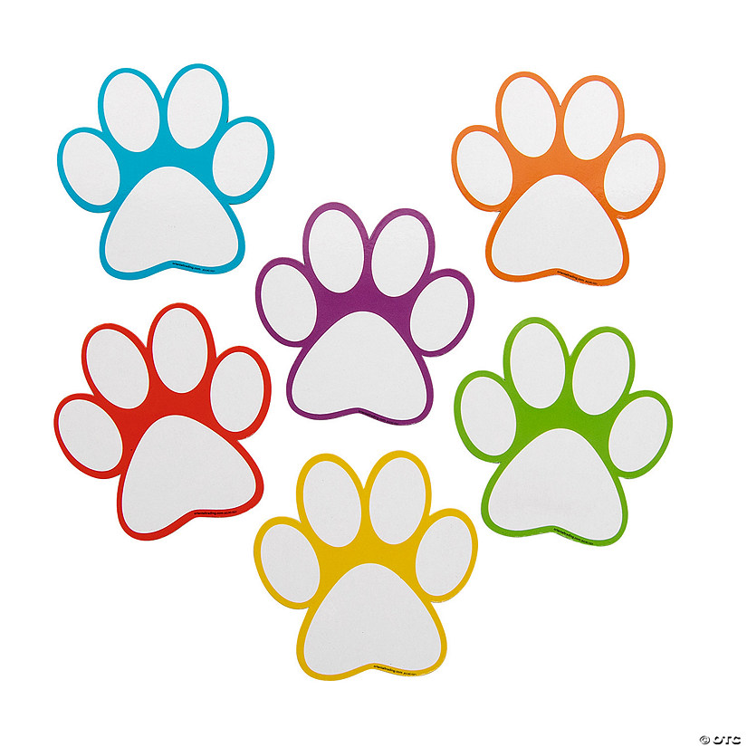 Paw Print Magnets - 12 Pc. Image