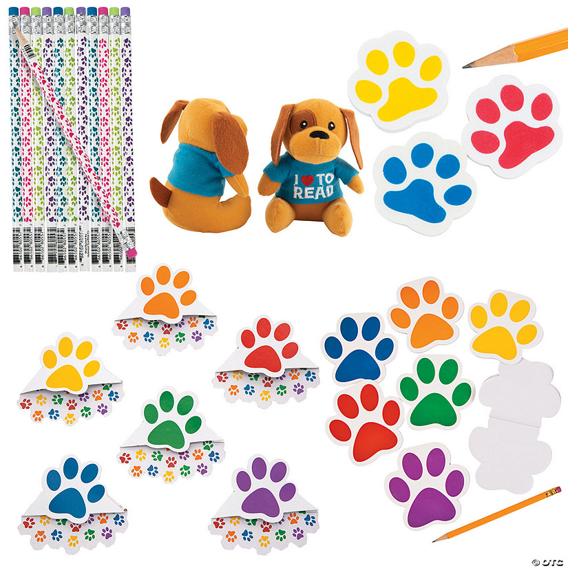 Paw Print Reading Kit for 24 Image