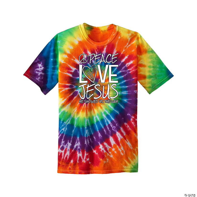 Peace Love Jesus Youth T-Shirt Image