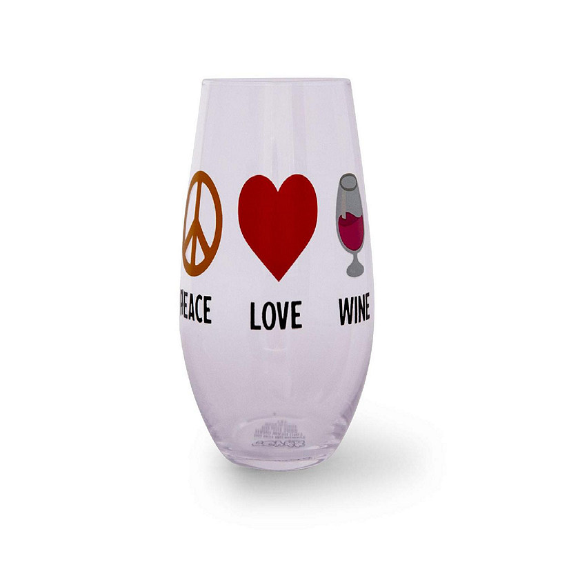 Peace Love Wine Image