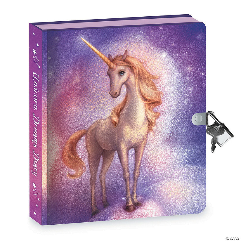 Peaceable Kingdom Unicorn Dreams Invisible Ink Diary Image