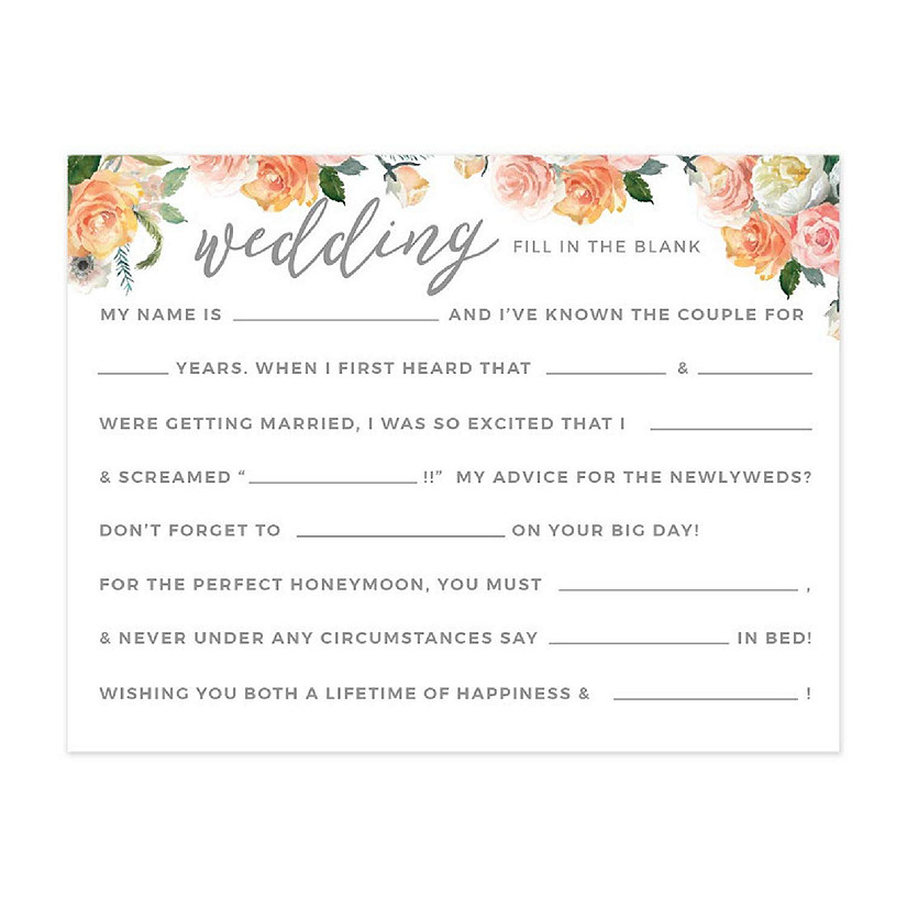 PeachCor Floral Reception Fil 20pk Image