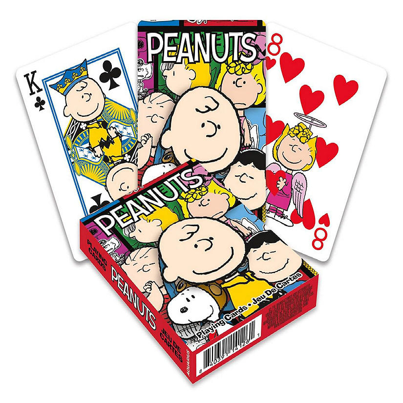 Peanuts Cast Playing Cards 52 Card Deck + 2 Jokers Oriental Trading
