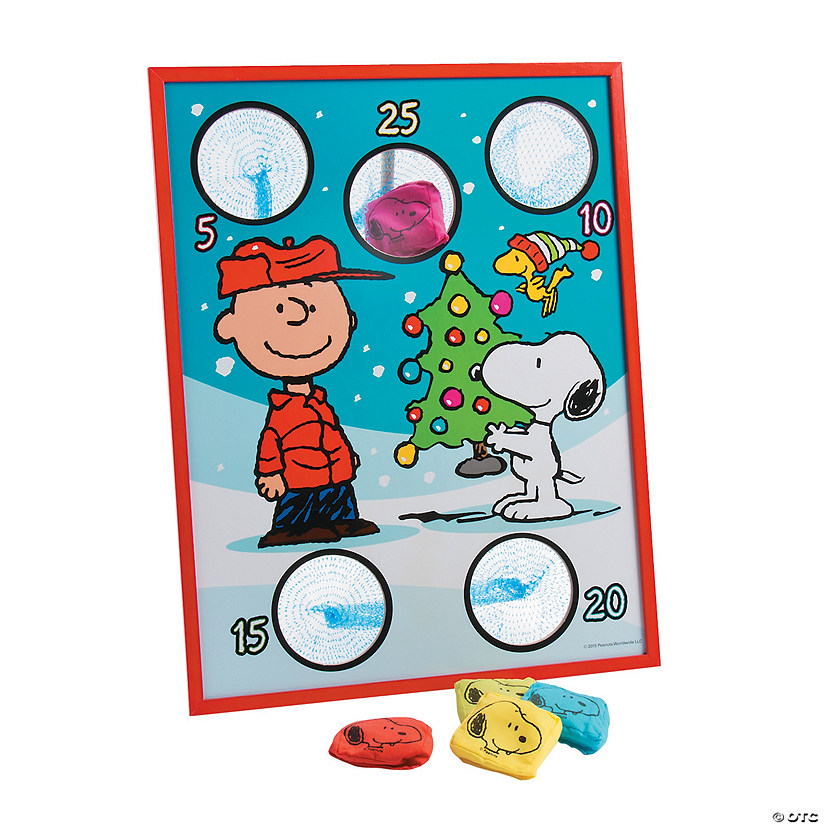 Peanuts&#174; Christmas Bean Bag Toss Game Image