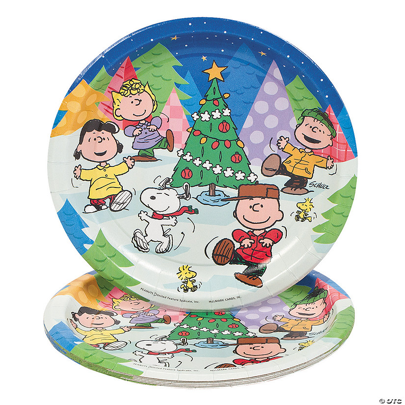 Peanuts™ Christmas Dinner Plates Discontinued