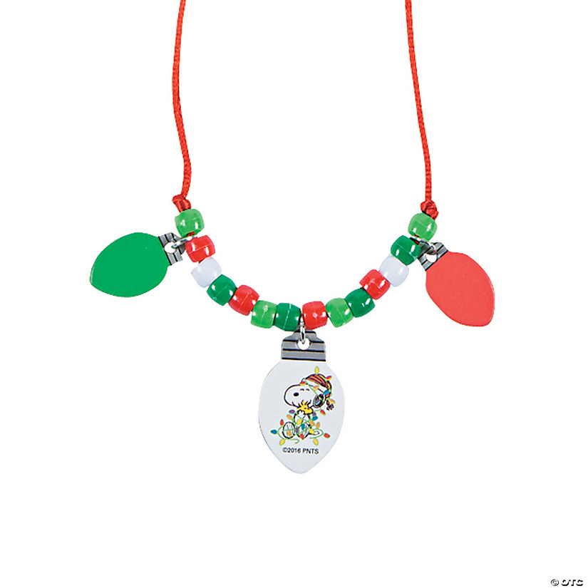 Peanuts® Christmas Necklace Craft Kit Discontinued