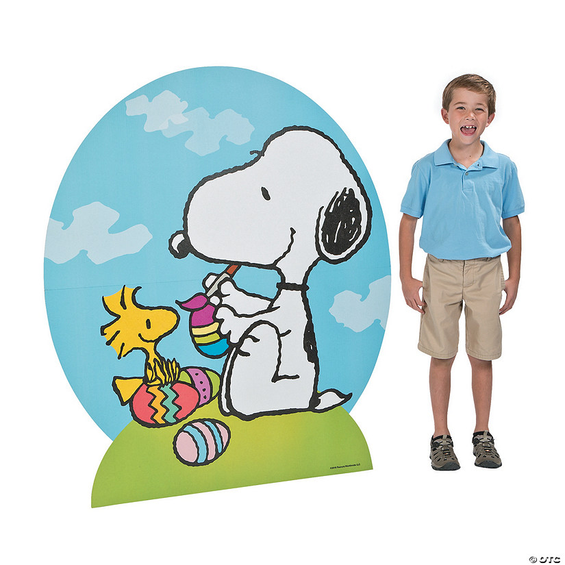 Peanuts&#174; Easter Cardboard Stand-Up Image