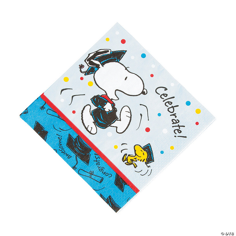 Peanuts® Graduation Luncheon Napkins Discontinued