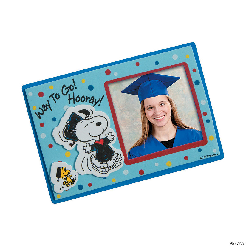 Peanuts® Graduation Picture Frame Craft Kit Discontinued