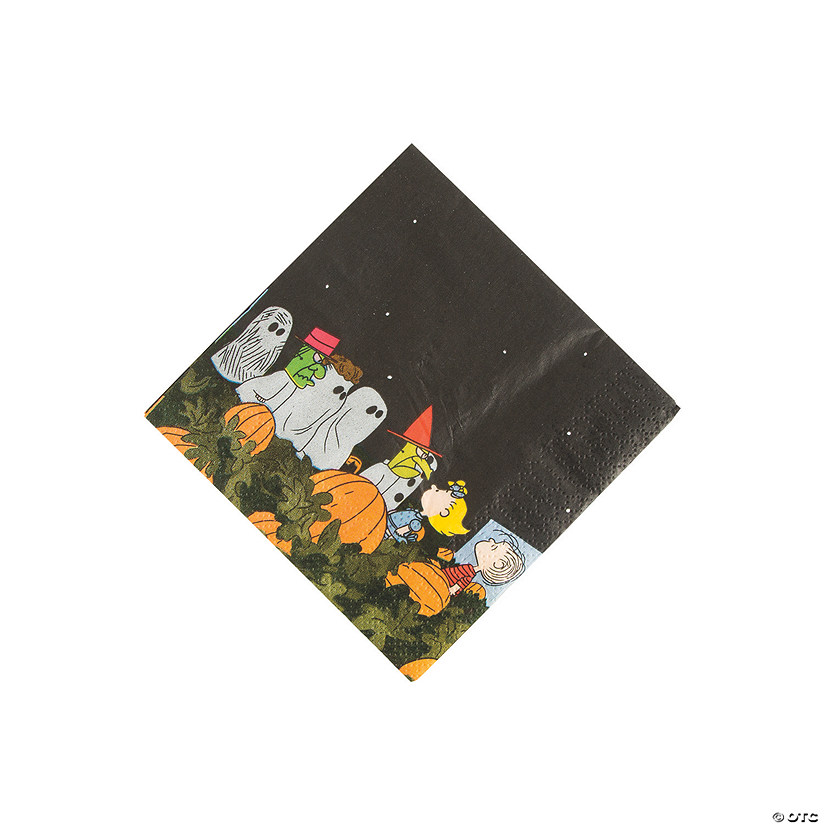 Peanuts® Halloween Beverage Napkins 16 Pc. Oriental Trading