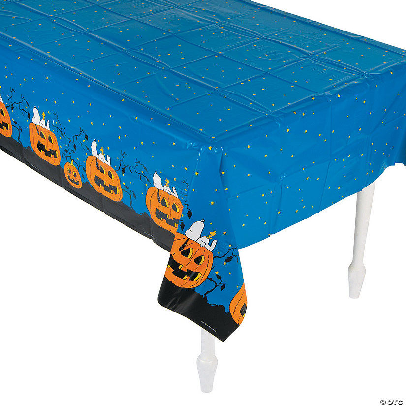 Peanuts® Halloween Plastic Tablecloth