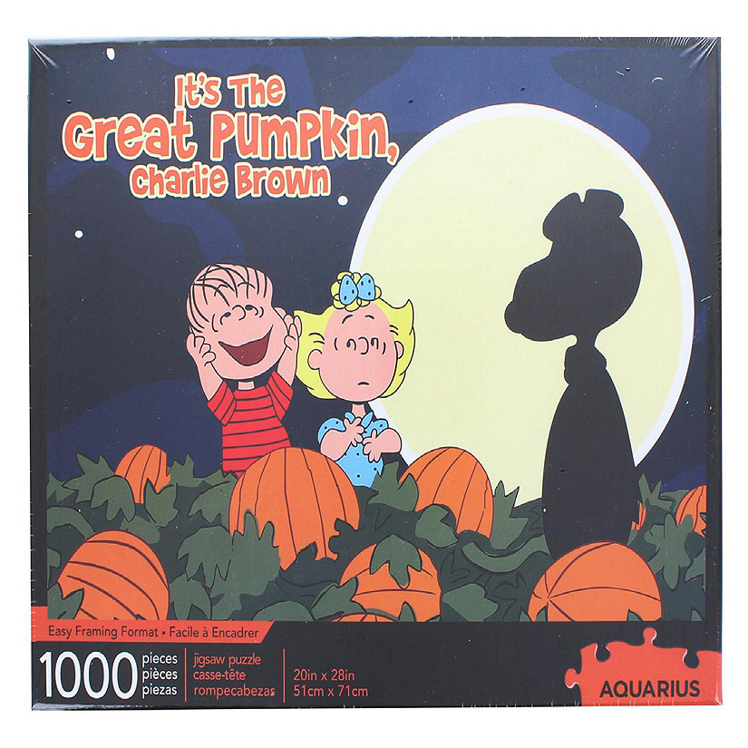 Peanuts It&#8217;s the Great Pumpkin Charlie Brown 1000 Piece Jigsaw Puzzle Image