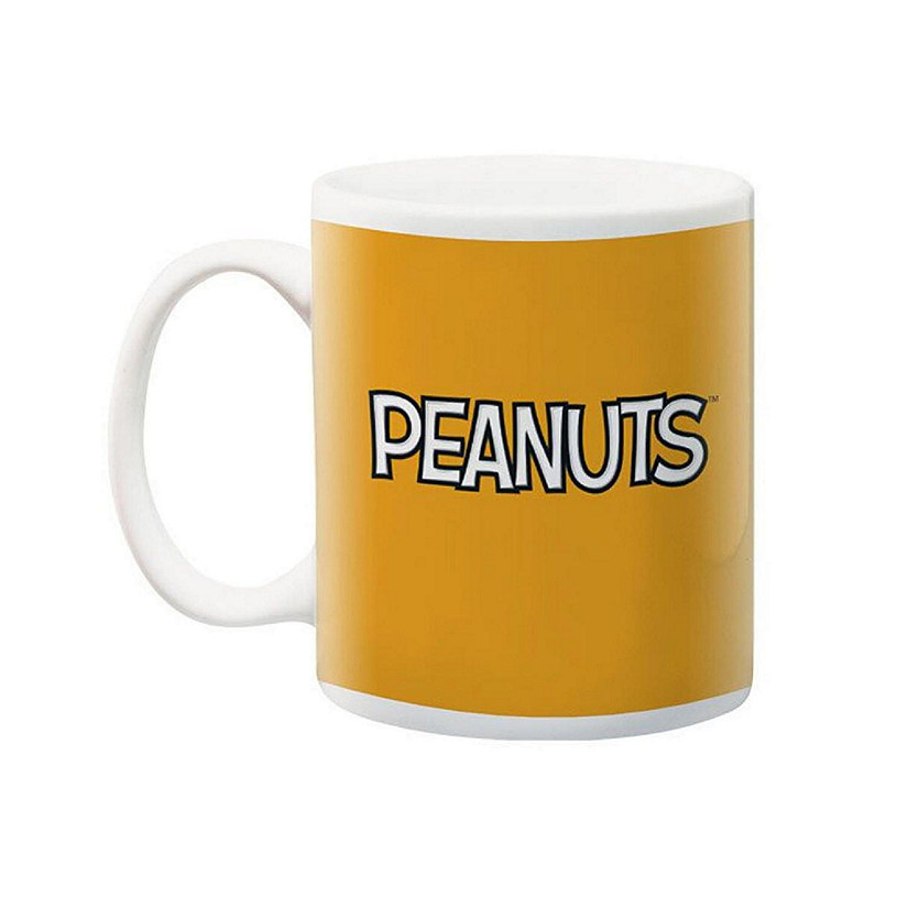 Peanuts Life Full of Risks 11 Ounce Ceramic Mug Image