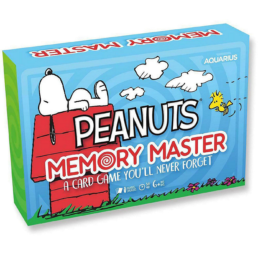 Peanuts Memory Master Card Game Image