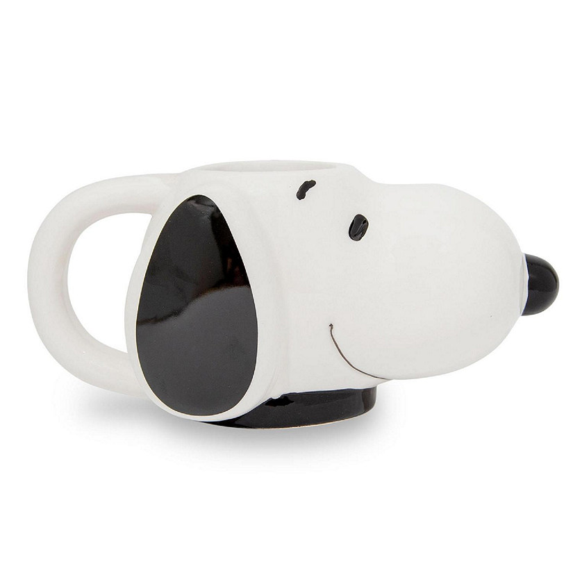 Peanuts Snoopy 3D Sculpted Ceramic Mug  Holds 20 Ounces Image
