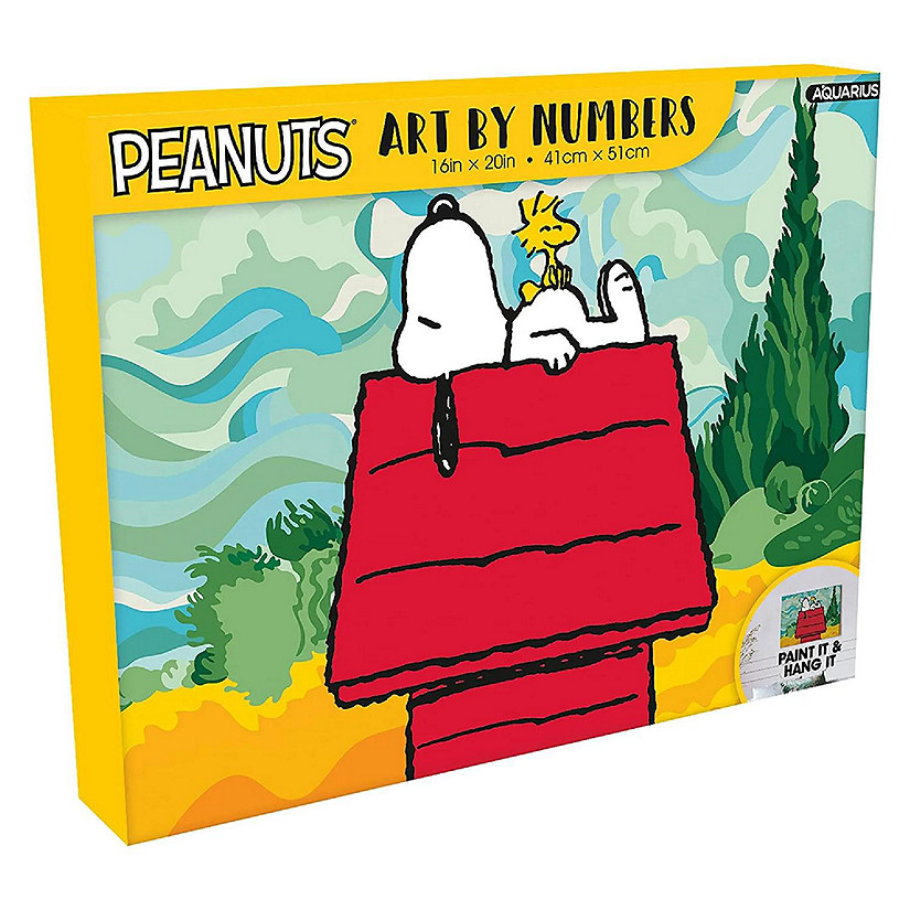 Peanuts Snoopy Chill Art by Numbers Image