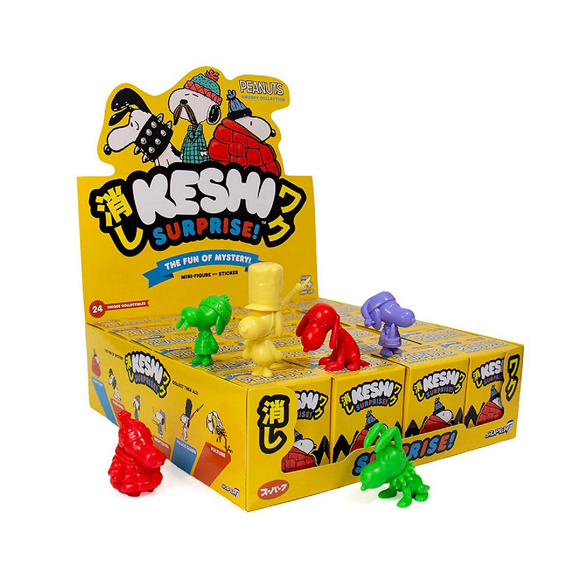 Peanuts Snoopy Collection Keshi Surprise Mystery Figure  One Random Image