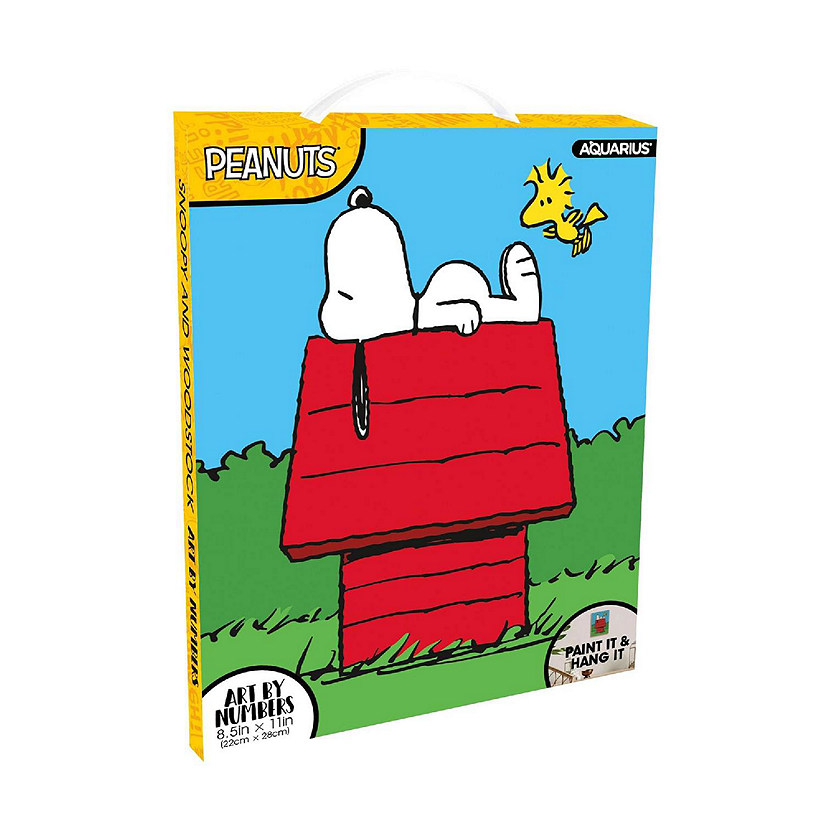 Peanuts Snoopy Mini Art By Numbers Craft Kit Image