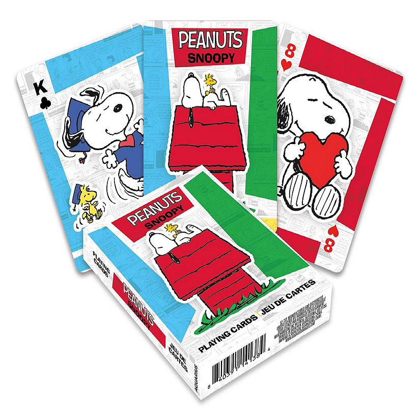 Peanuts Snoopy Playing Cards  52 Card Deck + 2 Jokers Image