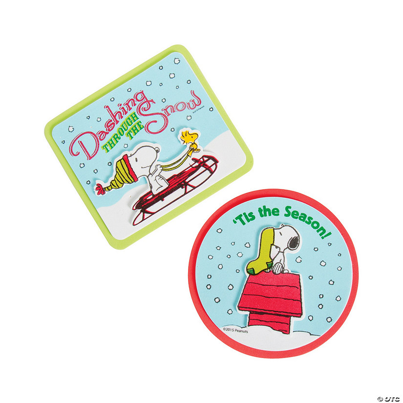 Peanuts<sup>&#174;</sup> Christmas Magnet Craft Kit - Makes 12 Image